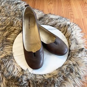 Antonio Melani Leather Flats
